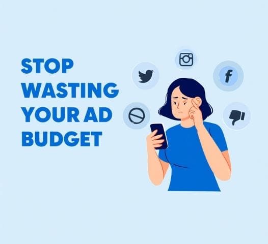 Stop Spending On The Ineffective Social Media Campaigns Content Image Split